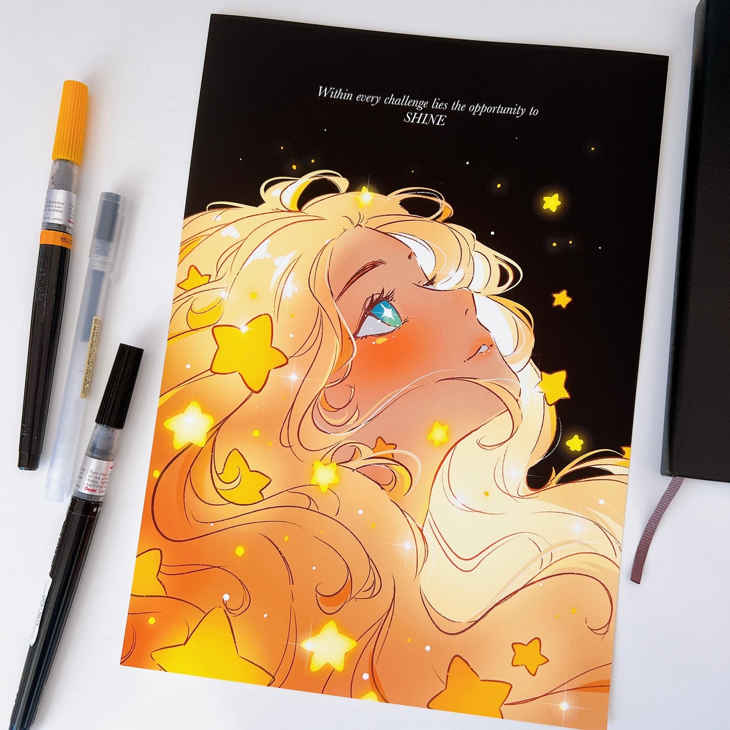 SHINE Art Print