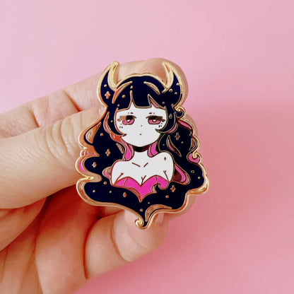 Demon Girl Enamel Pin