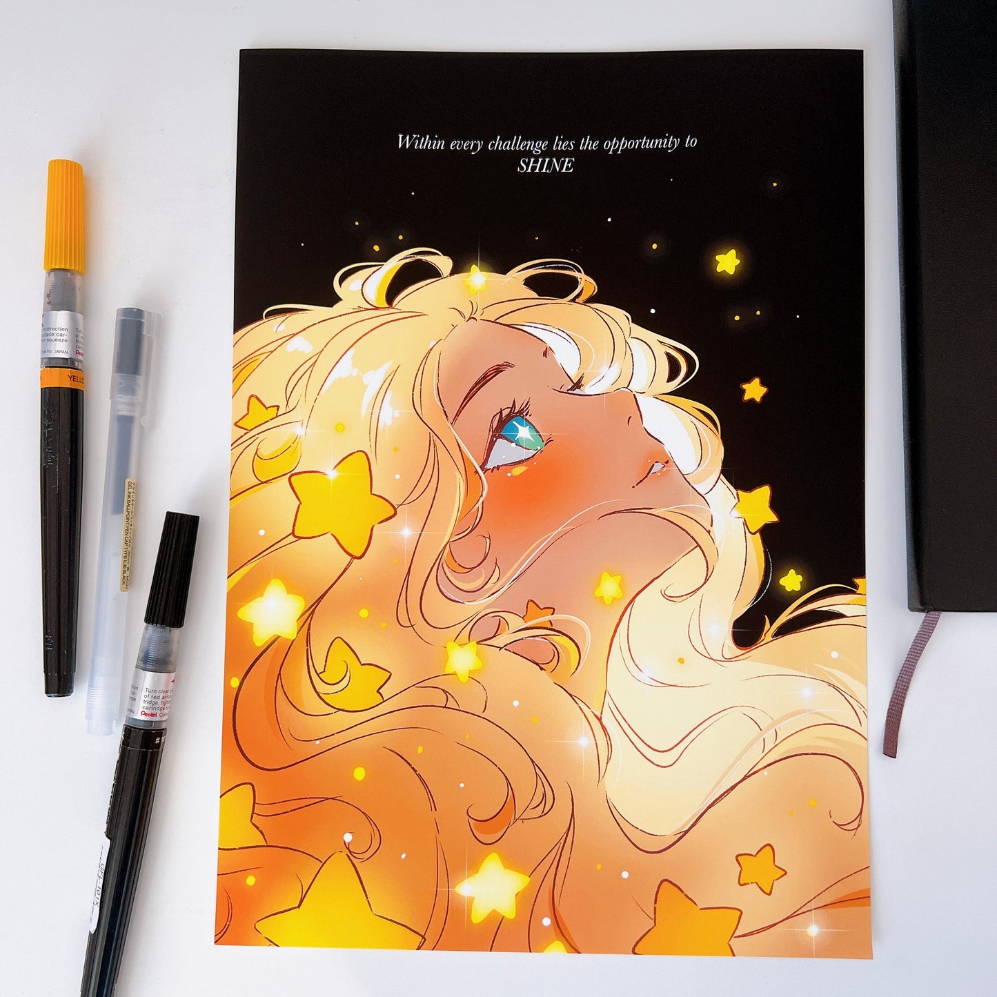 SHINE Art Print