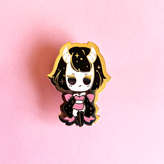 Demon Girl Enamel Pin