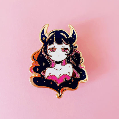 Demon Girl Enamel Pin