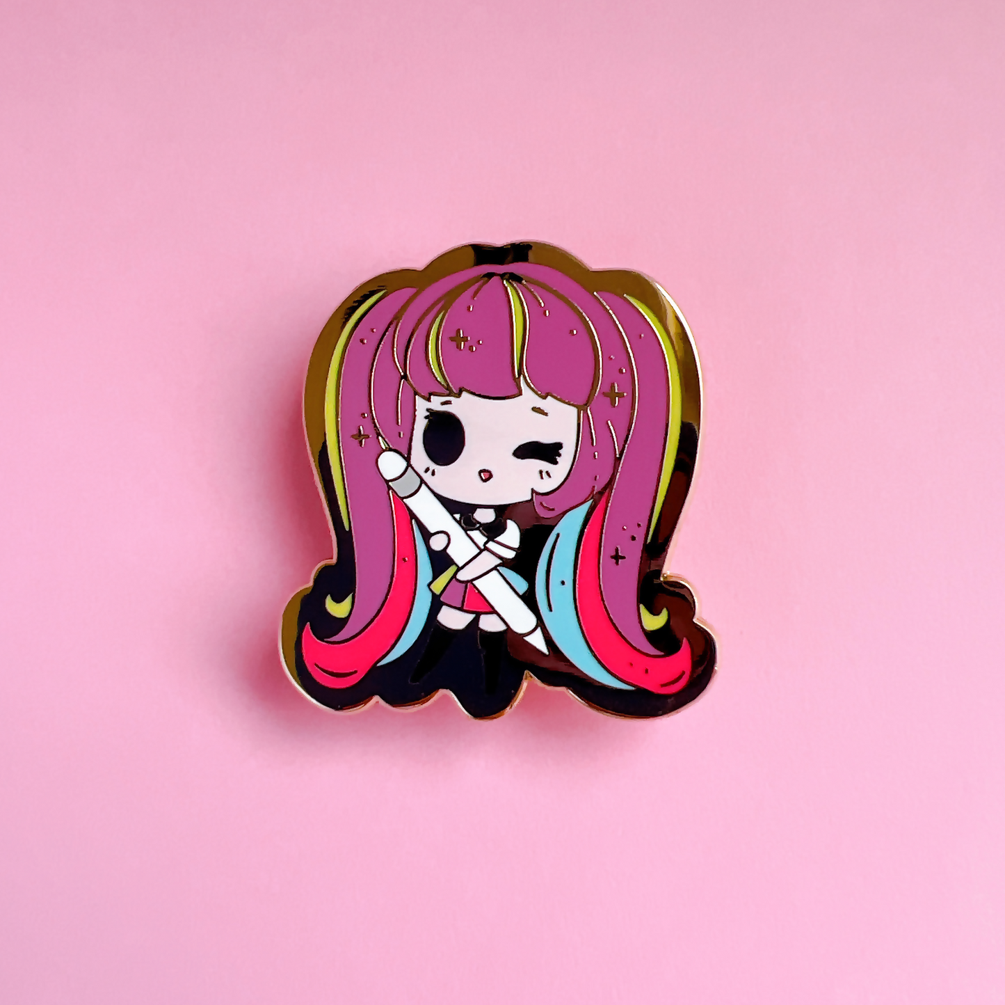 Procreate Enamel Pin