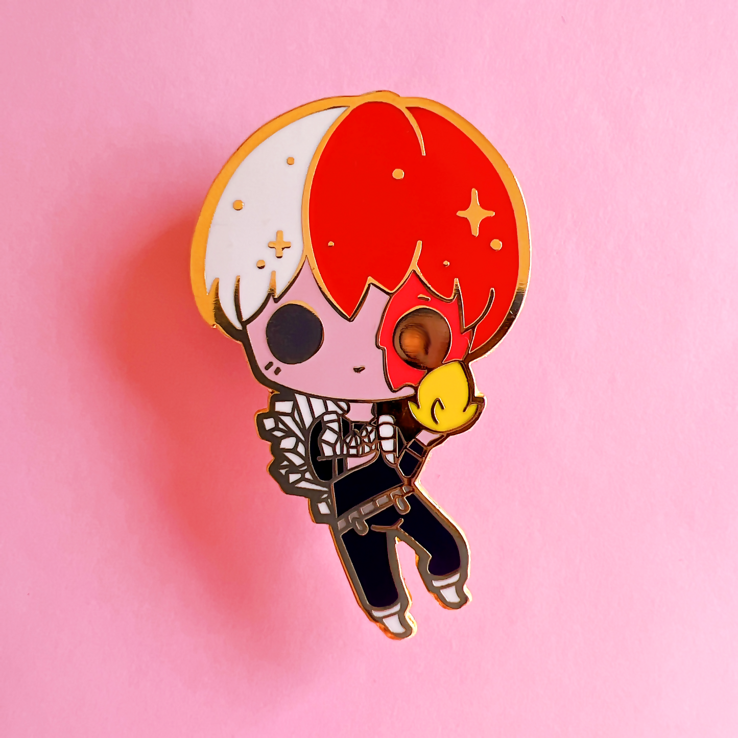 Todoroki Enamel Pin