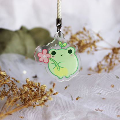 Frog Acrylic Charm